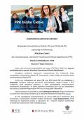 BEZPŁATNE SZKOLENIE dot. funkcjonowania i wdrożenia Pracowniczych Planów Kapitałowych (PPK)